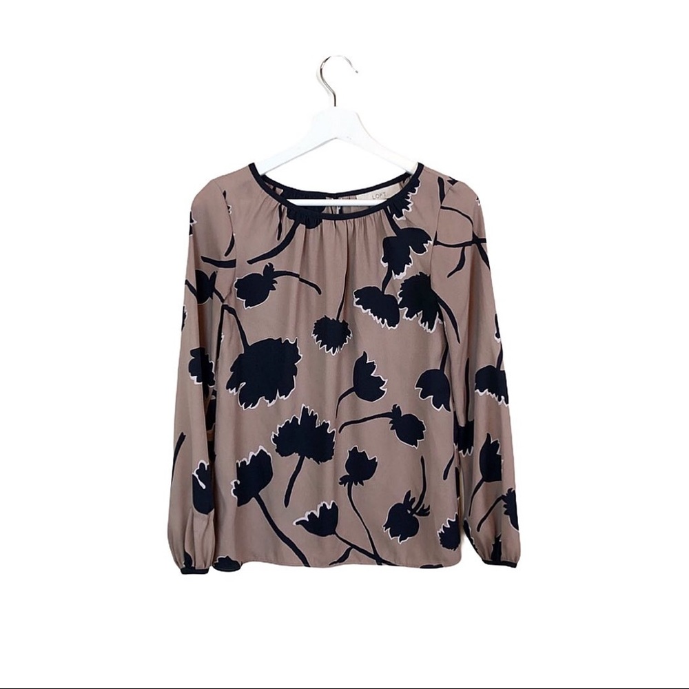 LOFT | Floral Blouse